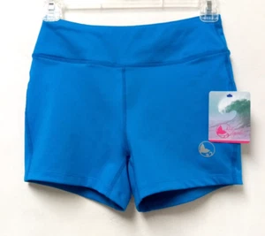 Reel Legends Active Wear ATHLETIC Swim SHORTS Womens XS X SMALL Fitness TEAL - Picture 1 of 10