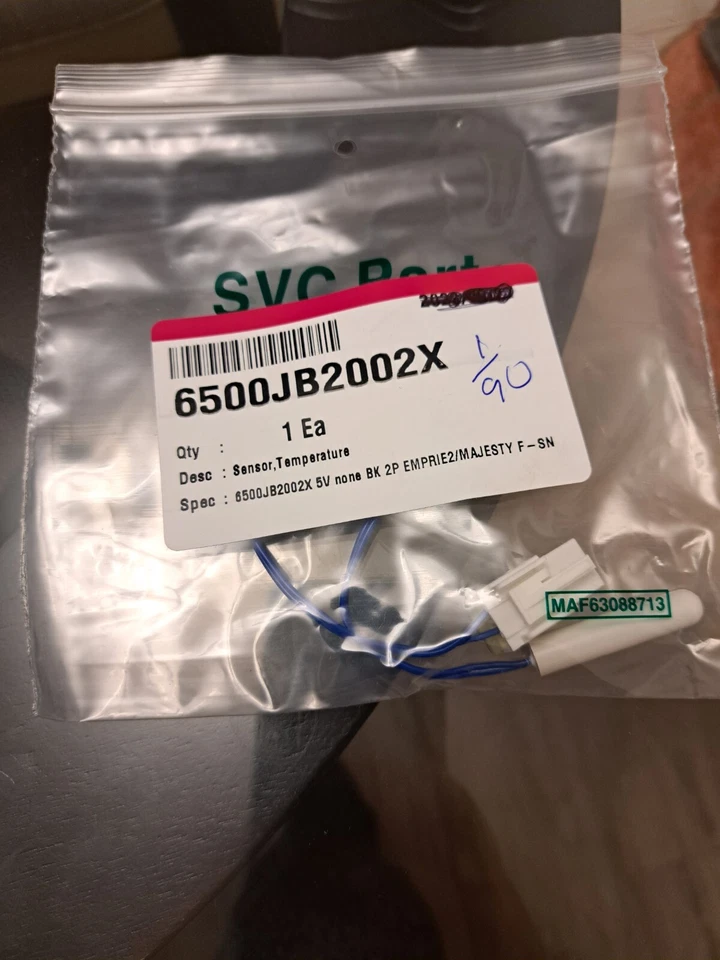 LG 6500JB2002X Refrigerator Temperature Sensor - Image 1 of 1