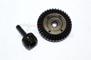 GPM SMJ1202-BK HD GEAR SET 13/38T DIFFERENTIAL ASSEMBLY 1/10 Axial RR10 SMT10 - Picture 1 of 3