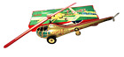 Tin Toy Alps Sparking Copter Friction Powered Helicopter Vintage Toy W Box Japan