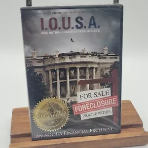 NEW I.O.U.S.A. AGORA FINANCIAL EXCLUSIVE DVD DOCUMENTARY ONE NATION STRESS,DEBT - Foto 1 di 2