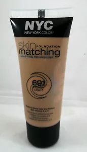 NYC SKIN MATCHING FOUNDATION adapting technology shade 691 Honey Light 30ml - Picture 1 of 1