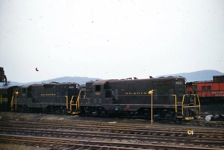 Ferrocarril de lectura RDG GP-7 662-608 lectura, pa 1959 original kk extensión Foto 1 de 1