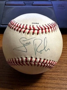 SCOTT ROLEN 2 SIGNED AUTOGRAPHED OL BASEBALL! Cardinals, Phillies! HOF! - Picture 1 of 2
