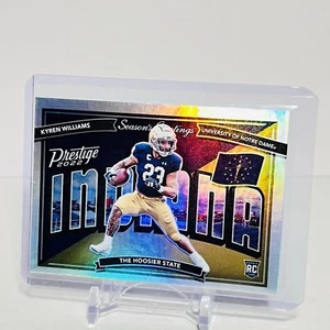 Panini Prestige 2022 #SG-16 Kyren Williams Seasons Greetings Los Angeles Rams - Imagen 1 de 2
