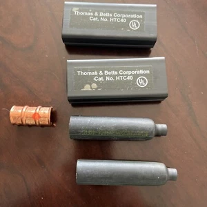 HTC40 THOMAS & BETTS C-TAP INSULATING COVER SET (SINGLE PAIR) 600V RATED NEW! - Picture 1 of 7