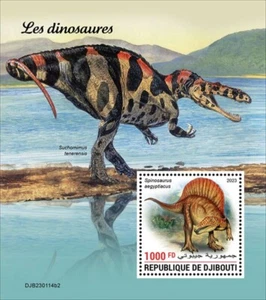 Djibouti - 2023 Spinosaurus Dinosaur - Stamp Souvenir Sheet - DJB230114b2 - Picture 1 of 1