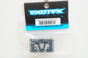 Exotek Losi 22S Drag Black Aluminum Heavy Duty Front Pivot Bulkhead 2025 - Picture 1 of 1