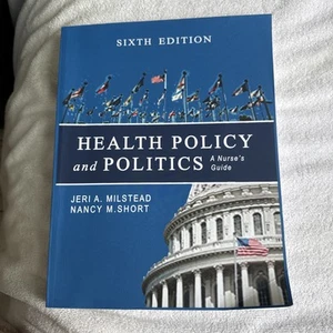 Milstead's Health Policy and Politics, a Nurse's Guide, 6th edition. - Imagen 1 de 2