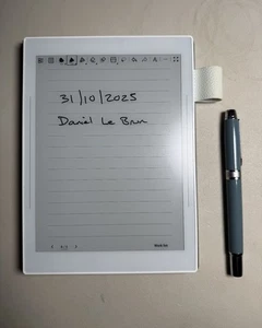 Supernote A6 X2 Nomad E-Ink Tablet and Heart Of Metal pen and Folio - Picture 1 of 3