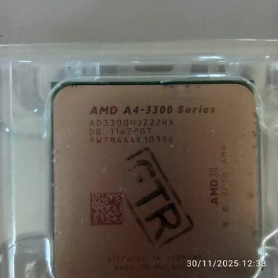 Processore CPU AMD A4-Series A4-3300 Socket FM1 2010 - Immagine 1 di 3