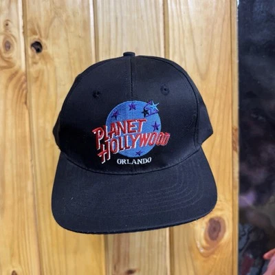 Gorra gorra vintage Planet Hollywood Snapback años 90 Orlando Florida sarga logo Foto 1 de 4