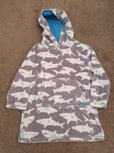 Mini Boden Towelling Beach Hoodie Age 5-6 - Picture 1 of 2