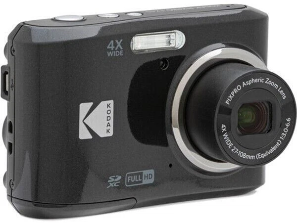Kodak PIXPRO FZ45 16MP 4x Zoom Wide Angle Digital Camera - Black (UK Stock) BNIB - Image 1 of 1