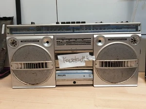 PHILIPS D 8614 GHETTOBLASTER / RADIORECORDER / LINE IN BLUETOOTH AUX - Bild 1 von 3