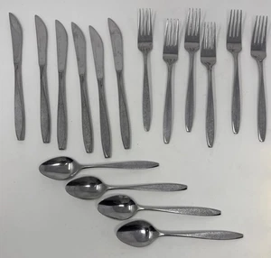 16 Vintage Ecko Eterna Corsair Custom Stainless Steel Flatware Silverware Japan - Picture 1 of 9