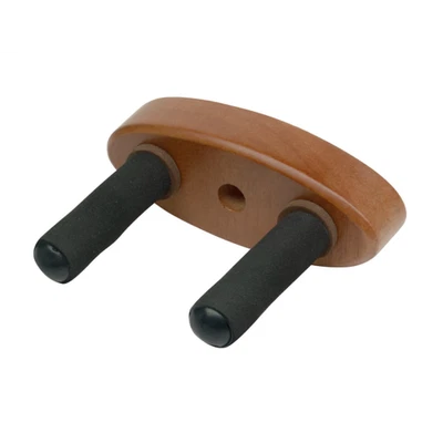 Ukelele Stagg/mandolina/violín soporte montado en la pared con base de madera ovalada Foto 1 de 2