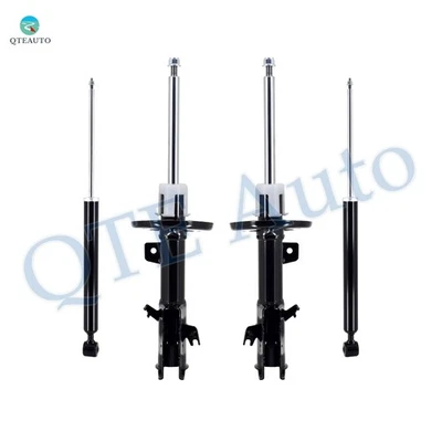 Conjunto dianteiro-traseiro 4 conjunto de apoio de suspensão amortecedor para 2011-2019 Ford Fiesta - Imagem 1 de 4