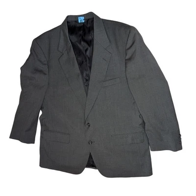 Blazer gris Burberrys Gentleman's Clothier LTD para hombre 46 abrigo de negocios 2 botones Foto 1 de 4