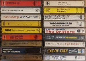 18 x 1960s & 1970s MIXED ARTIST Cassette Albums ☆Job Lot/Bundle - All Pictured☆J - Picture 1 of 7