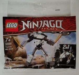 *NUEVO* LEGO Ninjago Legacy 30591 Titanium Mini Mech - Imagen 1 de 2