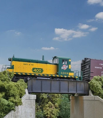 Walthers Cornerstone HO Scale 30ft. Single-Track Railroad Through Girder Bridge - Image 1 of 3