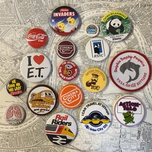 Parche Coleccionable Surtido Insignias Publicitarias Coca Cola Heinz De Colección - Imagen 1 de 6