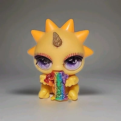 Figura Poopsie Cutie Tooties Sol Arco Iris Unicornio Pestañas  Foto 1 de 4