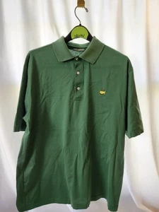 Amen Corner Masters Golf Polo Shirt Adult L Green Pima Cotton, Lightweight Comfy - Picture 1 of 6