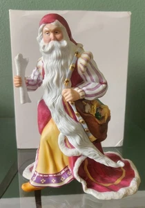 1992 LENOX Fine Porcelain Christmas Classic 9.5" Pere Noel SANTA Figurine MIB - Picture 1 of 8
