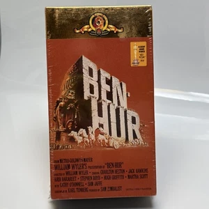 Vintage Ben-Hur VHS 1959 MGM UA Home Video Sealed Box Set Color Movie Classic - Picture 1 of 12