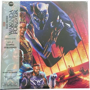 Black Panther Wakanda Forever Color Vinyl 2XLP Soundtrack Mondo Exclusive LE - Bild 1 von 2