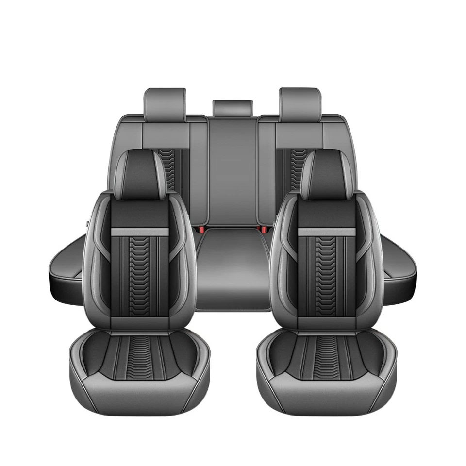 For Jeep Compass 2012-2026 Car Seat Covers (5 Seats) PU Leather Cushion Foto 1 de 4