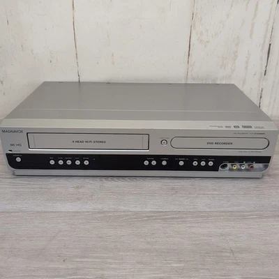 Magnavox ZV420MW8 VHS/DVD Recorder Combo Player No Remote FOR PARTS E1 Error VCR - Image 1 of 4