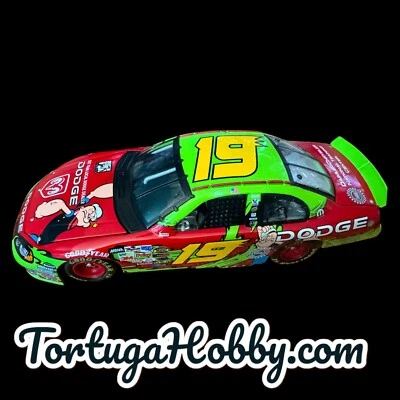 Action Nascar 1/24 Scale Diecast Jeremy Mayfield 2004 19 Popeye 75th Anniversary - Image 1 of 4