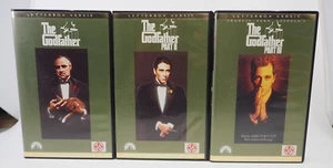 The Godfahter 1-3 - VHS Letterbox Version - Original English + NL Untertitel - Imagen 1 de 10