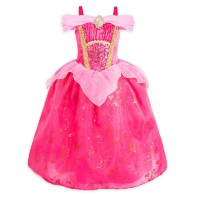New Disney Store Aurora Costume Dress Girls Maleficent Sleeping Beauty many size - Image 1 of 4