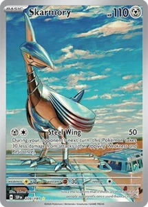 Skarmory 209/191 Sv08: Surging Sparks Special illustration rare (SIR) Pokemon - Picture 1 of 2