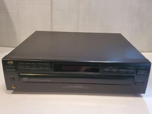 JVC CD Changer 5 Compact Disc Player HiFi Stereo Vintage XL-F108 No Remote - Picture 1 of 10