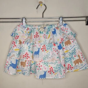Mini Boden X Harry Potter Patronus Skirt Tiered Ruffle 4 - 5 Y Girls Cotton - Picture 1 of 7