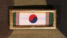 KOREAN PRESIDENTIAL UNIT CITATION RIBBON BAR; MOUNTED