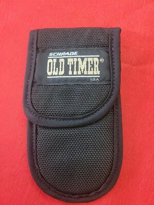 全新 Schrade Old Timer 5 英寸尼龙弹道刀皮带护套袋 — 第 1/4 张图片