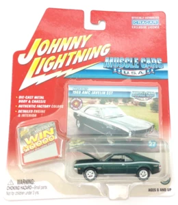 ©2004 Johnny Lightning Muscle Cars USA 1968 AMC Javelin SST Green *READ* - Picture 1 of 10