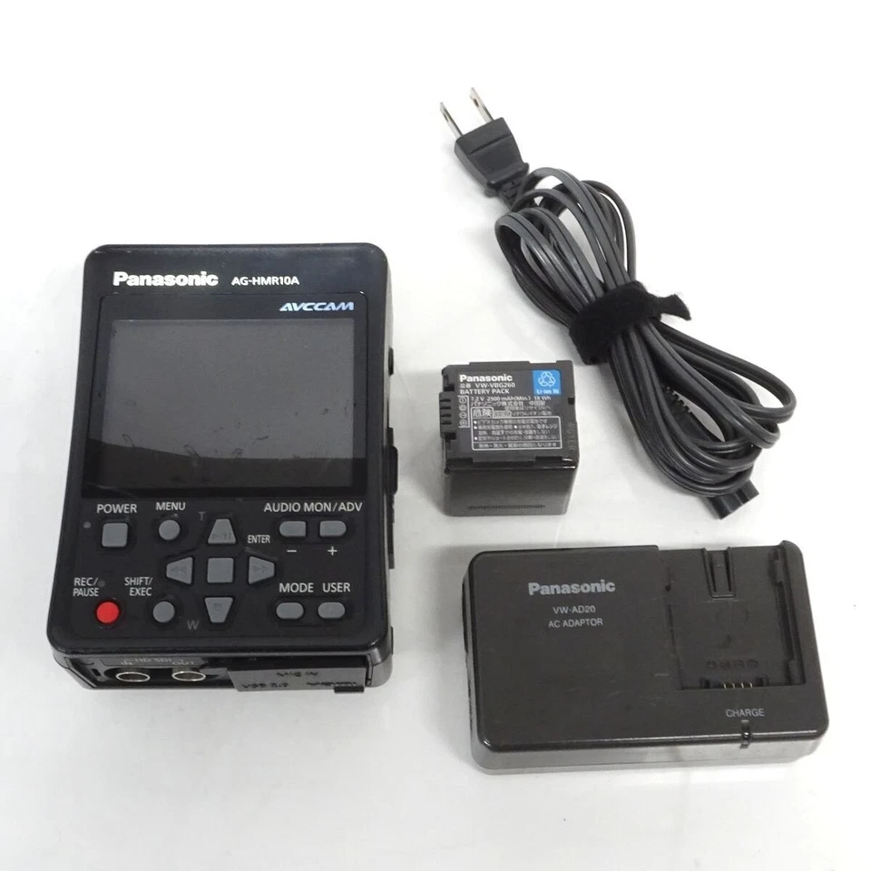 Grabadora portátil tarjeta de memoria Panasonic AG-HMR10A 1995h SDHC USADA DE JAPÓN Foto 1 de 4