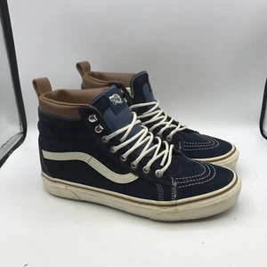 Scarpe Vans da uomo Sk8-Hi MTE per tutte le stagioni scamosciate eleganti blu marshmallow taglia 10 US - Foto 1 di 14