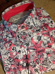 Neu mit Etikett Robert Graham Herren Größe Small kurzärmliges Button-Down-Hemd Kunst klassisch F - Bild 1 von 15