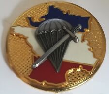 French Para Commando Enamelled badge - Y.Delsart 89100 sens G455