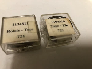 IBM SELECTRIC TILT AND ROTATE TAPES SIZES 721 NEW 1 OF EACH TOTAL 2 - Picture 1 of 1