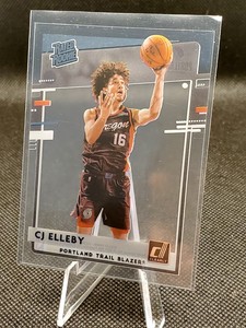 2020-21 Clearly Donruss CJ Elleby Rookie Portland Trail Blazers #83 RC