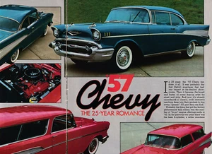 32 LOT Chevy Car Models, Multiple-Page Magazine Articles - Wholesale Special - Picture 1 of 12